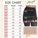 Waistline Open Bottom Breathable Power Mesh Fabric | Firm to Extra Firm Support - Style 1359