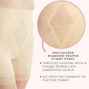 Style 6206 | High Waist Medium Control Thigh Slimmer | Memory Compression Fabric