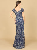 Lara 29144 - Mermaid Lace Gown-Dress-Lara-Lara