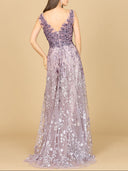 Lara 29155 -Ombre Lace Ballgown-Dress-Lara-Lara