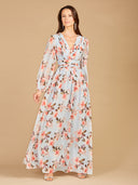 Lara 29248 - Long Sleeve Print Dress