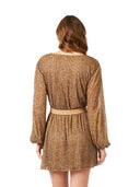 Lara 29287 - Long Sleeve Cocktail Wrap Dress
