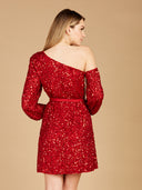 Lara 29290 - One Shoulder Cocktail Dress