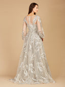 Lara 29297 - Balloon Sleeves Ball Gown