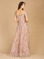 Lara 29354 - Off Shoulder A-line Gown