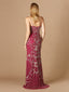 Lara 29373 - Beaded Tank Dress with Slit