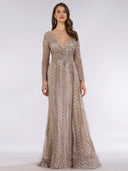 Lara 29620 - Lace Skirt Overlay Dress