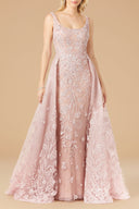 Lara 29786 - Overskirt Lace Fitted Gown