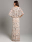 Lara 29838 - Angel Wing Beaded Gown