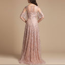 Lara 33277 - Cape Sleeve Mother's Gown