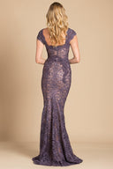 Lara 33491 - Fitted Lace Mermaid Gown