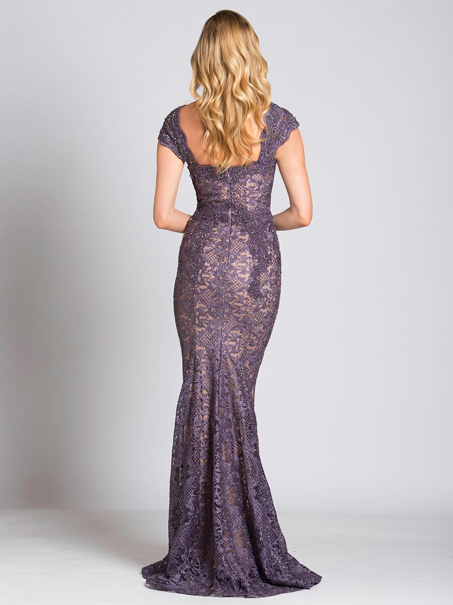 Lara 33491 - Fitted Lace Mermaid Gown