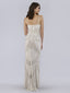 Lara 51019 - Spaghetti Strap Beaded Gown
