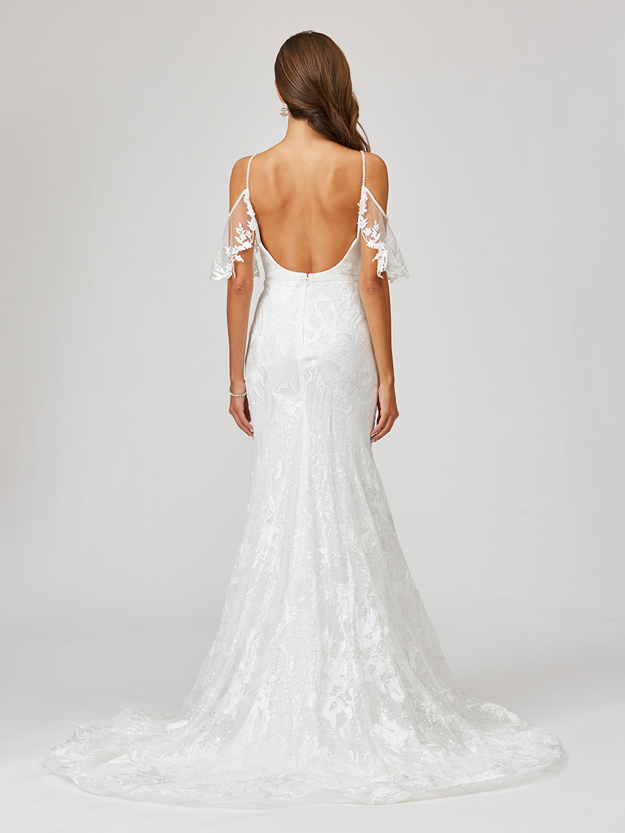 Lara 51037 - Lace Mermaid Bridal Gown