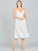 Lara Gemma Beaded Tank Midi Dress-Dress-Lara-Lara