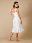 Lara Gemma Beaded Tank Midi Dress
