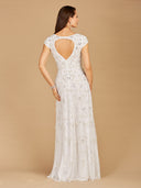 Lara Cap Sleeve Beaded Bridal Gown