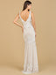Lara 51136 - High-Neck Sleeveless Wedding Gown-Dress-Lara-Lara