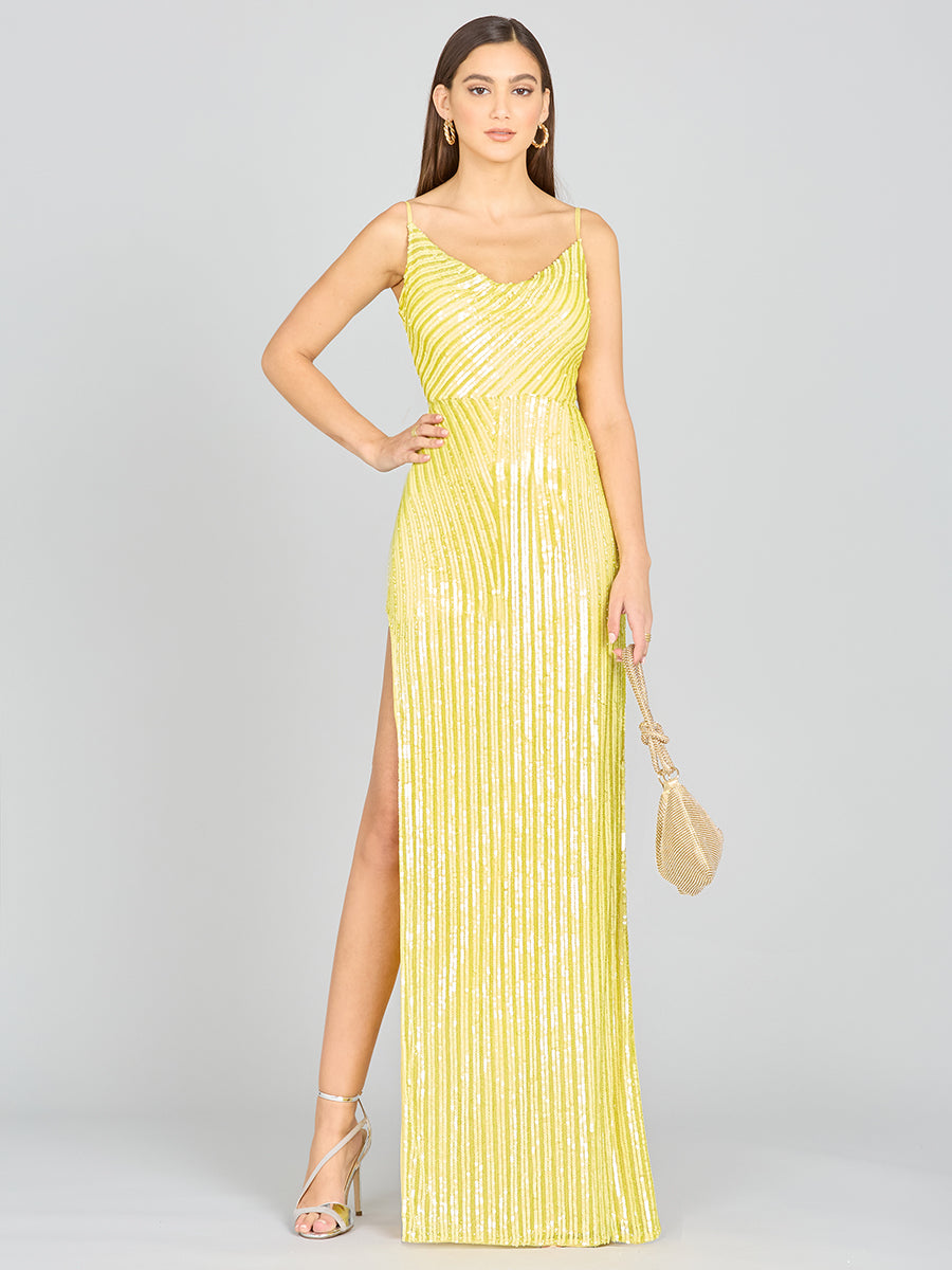 tiffany sequin dress Tiffany Designs 16081 - Long Mini Paillette Mesh Sheath Dress