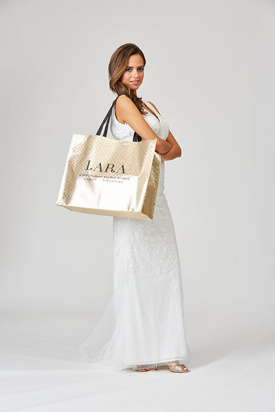Lara Gold Tote Bag