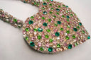 Beaded Mini Heart Bag